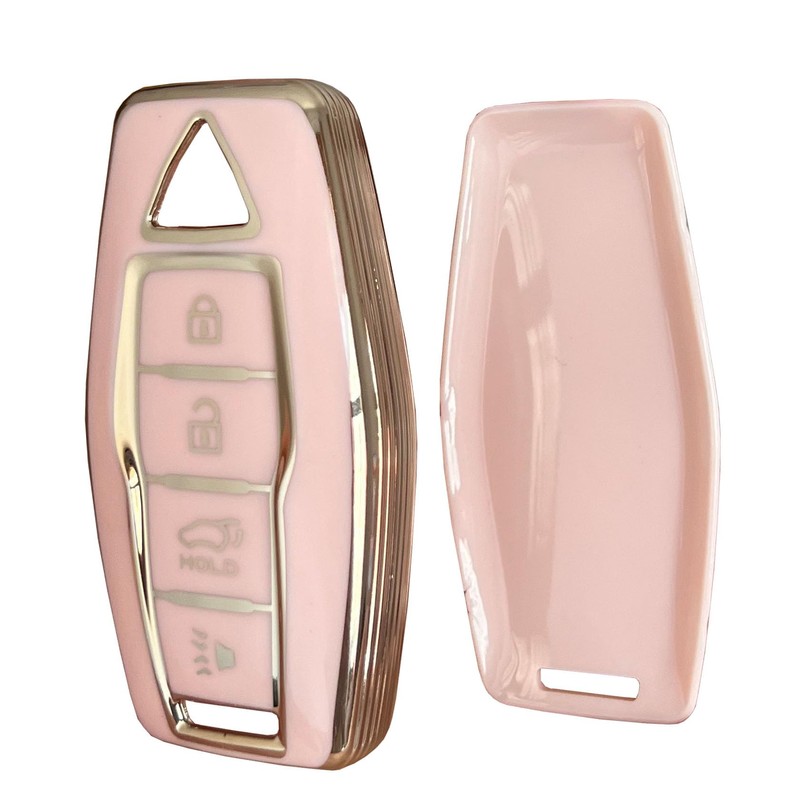 Rilnaewn Keyless Entry Systems for Mitsubishi Key Fob Cover Fits
