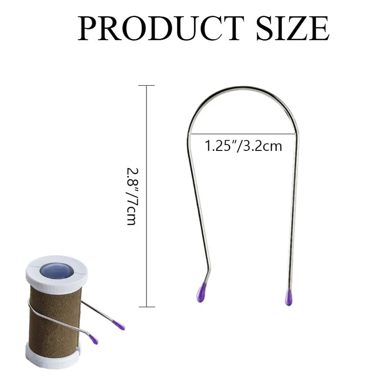Hot Roller Clips Replacement Kit - 8 Securing Pins for