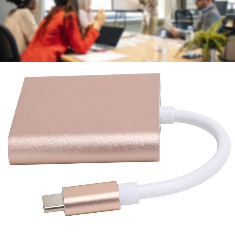 USB C Adpater 3.1 3 in 1 Hub Converter Dock