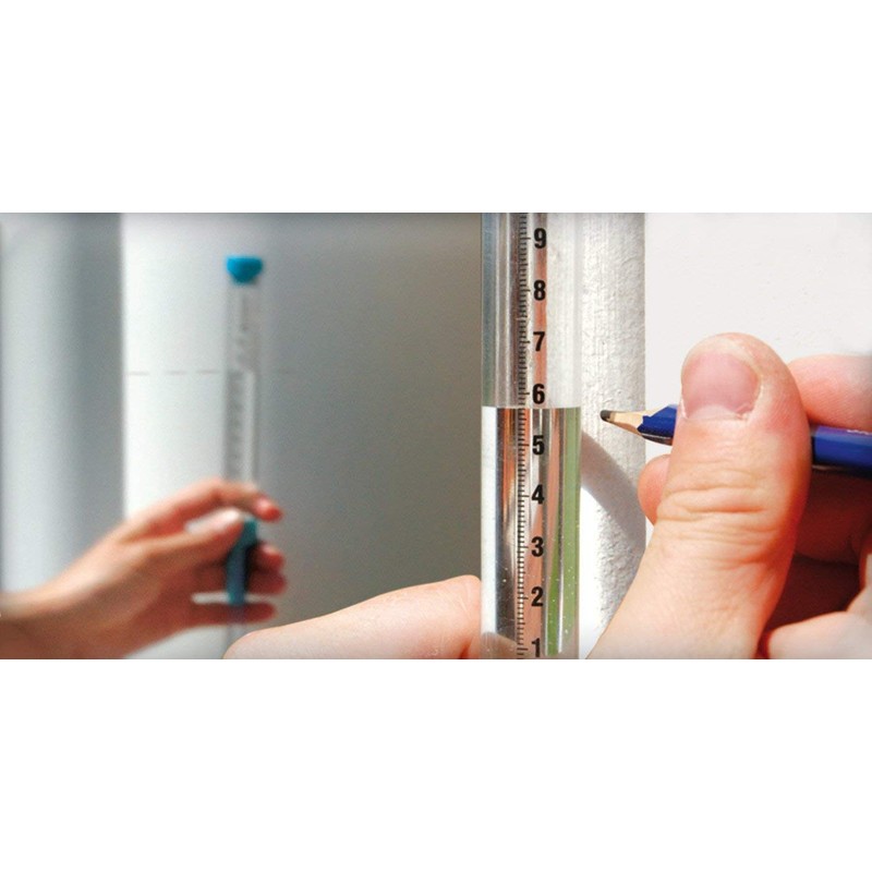 Cellfast Hose Level Gauge with Millimetre Scale, 20m, Facilitates Levelling