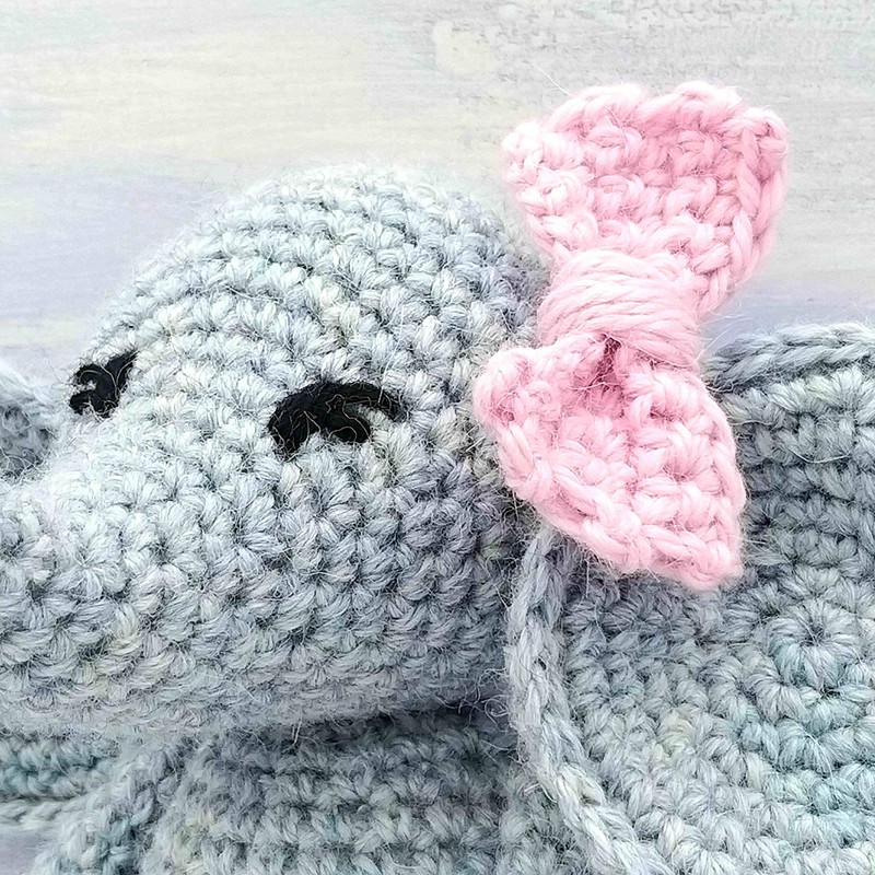 Crochet Kit - Ella the Elephant Complete Beginner Crochet Kit