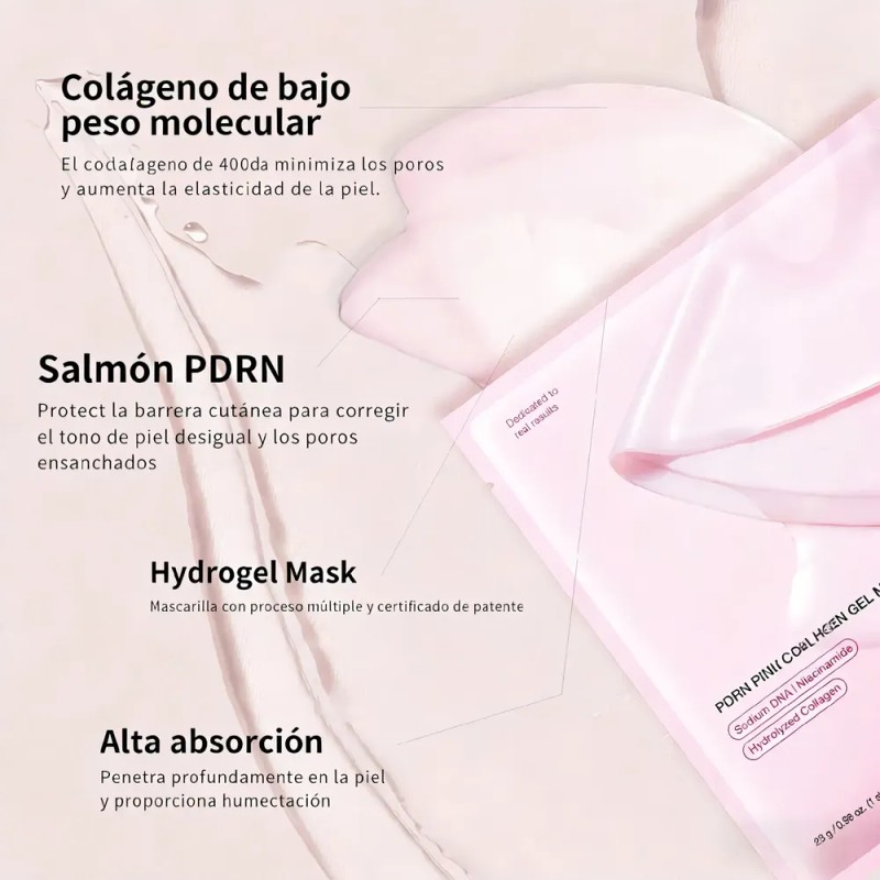 Bio Collagen Mask Hidratación Profunda Antiedad Reafirmante
