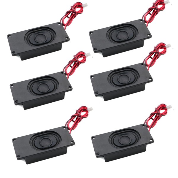 YFUSET 6PCS Speaker 3 Watt 8 Ohm Mini Speaker 8ohm