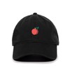Tech Design Peach Baseball Cap Embroidered Cotton Adjustable Dad Hat