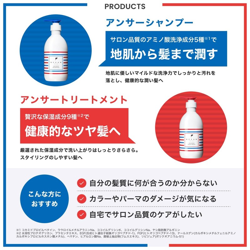 Ocean Trico Anchors Treatment, 13.5 fl oz (400 ml)