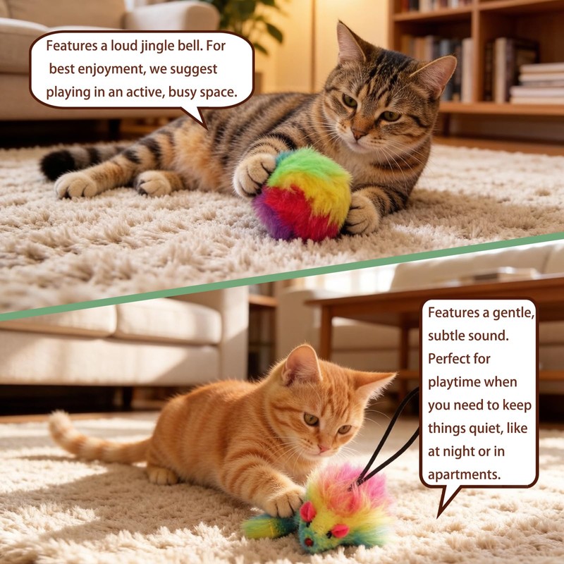 Interactive Cat Toys, Hanging Toys for Doorway for Indoor Cats
