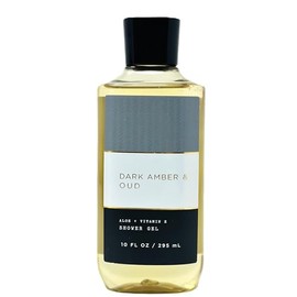 Bath and Body DARK AMBER & OUD Aloe + Vitamin E Shower Gel 10 FL OZ / 295 ML