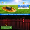 Aolyty Solar Strobe Warning Light Outdoor, Bright Solar Safety Flashing