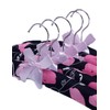 Xiabing 10 Packs Anti-Slip Satin Padded Clothes Hangers with Rotatable