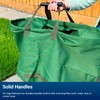 Courtyard Connect Large Canvas Military Green Garden Waste Bag with