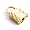 heyous 4pcs Zinc Alloy Archaize Padlocks Key Lock with Key