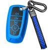 Yonmcfn for Ford Key Fob Cover with Keychain,TPU Protective Case