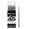Sakura PIGMA Micron 01.05.1 mm Brush. Bag made of 4