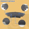 GuuYebe 4 PCS Rear Brake Pads Kit, For Toyota 2019-2021
