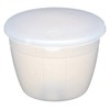 KitchenCraft Plastic Pudding Basin with Lid, Small, 275 ml (0.5