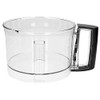 SPARES2GO Main Mixing Bowl with Black Handle Compatible with Magimix