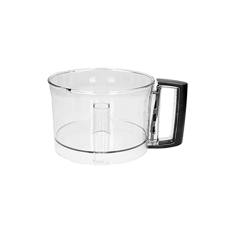 SPARES2GO Main Mixing Bowl with Black Handle Compatible with Magimix