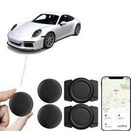2 Pack Vehicle GPS Trackers with Magnetic Shell for iOS