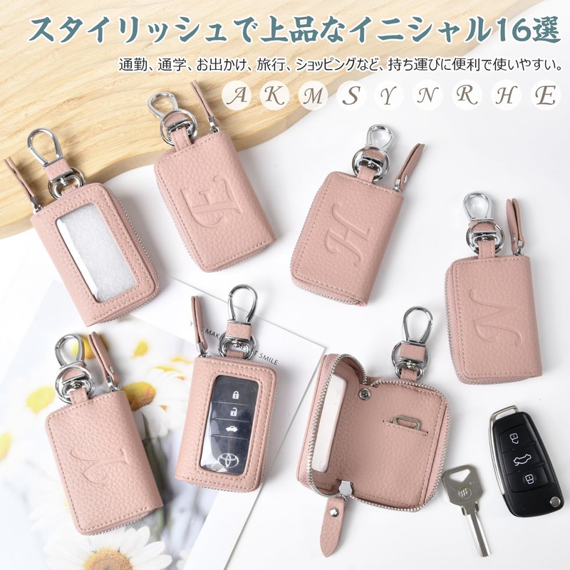 YooFa Women's Smart Key Case with Clear Window, Car Key