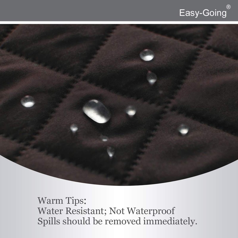 Easy-Going Reversible Couch Cover for 3 Cushion Couch Sofa Cover