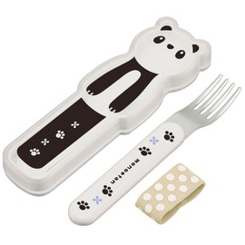 Skater Cute Chinese Panda Fork with Case and Band