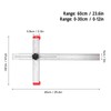 T Shaped Ruler Sliding Combination Square 90 45 Degree Angle