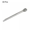 sourcing map Split Cotter Pin, 3mm x 35mm Stainless Steel