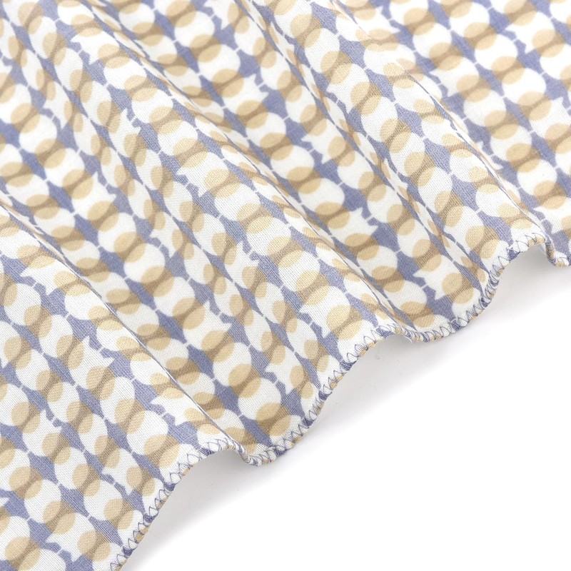 Gauze Tenugui Nyakotama Pattern GY