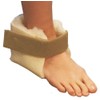 Kozee Komforts Pure Wool High Pile Fleece Heel Protectors - Soft & Comfortable Heel Pressure Relief and Bed Sore Prevention for Delicate Heels - Pair
