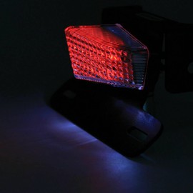 CRF450L Fender Eliminator Kit Rear Tail Tidy Integrated LED Tail Brake Light License Plate Holder Compatible with CRF450l CRF450RL 2019-2024 (Red)