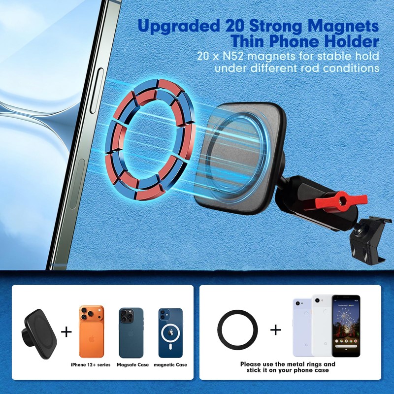 WXRYLYN 2026 2025 Hon da Accord Magnetic Air Vent Phone