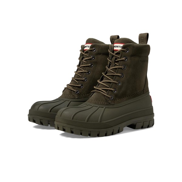 Hunter Men's Southall Rain Boot, Medium Green, 10