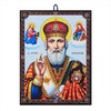 NKlaus Icon Saint Nicholas 9.7 x 13.5 x 1.2 cm