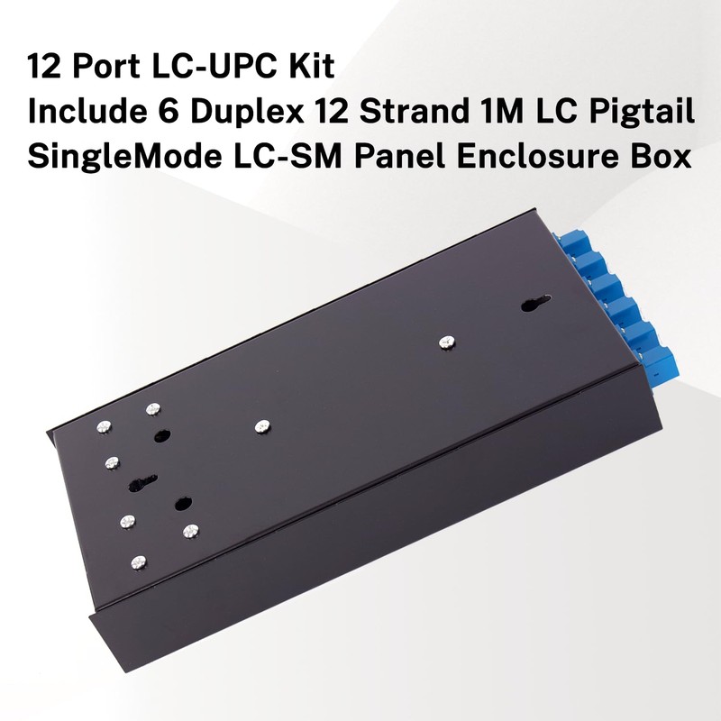 Single Mode Fiber Enclosure Kit - 12 Fiber Port OS1