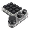 Programmable Keyboard with RGB 3 Knob 12 Keys Bluetooth DIY