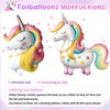 SNLN Unicorn 5th Birthday Party Decorations for Girls, Large Self