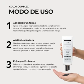 Senzáre Color Complex Shampoo Negro 1 L