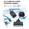 RUIZHI Sata Kabel Sata auf USB Adapter für 2,5"/3,5" HDD/SSD,