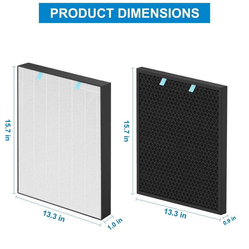 2 Sets Replacement Air400 Filter for Bissell Air400 air purifier,