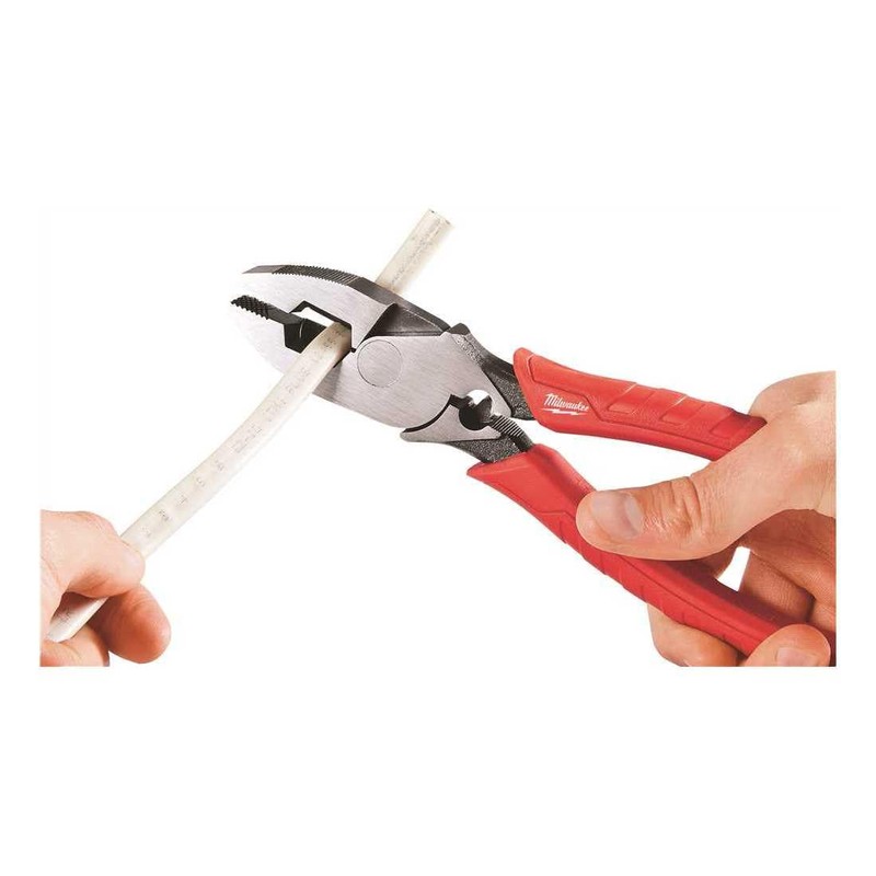 Milwaukee 48-22-6100 9 Inch Leverage Lineman Pliers w/ Crimper and