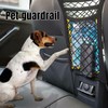 1 Piece Of Car-Mounted Partition, Car Storage Net Bag, Elastic