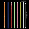 NEON FUN 100 Glow Sticks Cold White Includes 100x TopFlex