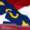 G128 NEW G128 North Carolina Flag 5-Pack 3x5 FT, State
