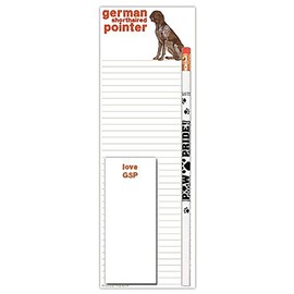 German Shorthaired Pointer Notepad & Pencil Gift Set