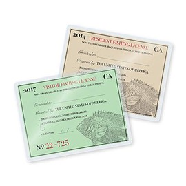 TruLam Laminating Pouches - Hunting & Fishing Size - 3-Inch by 4-Inch - 7 Mil Thickness - 500 Per Box - Compatible with Most Pouch Laminating Machines