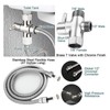 Handheld Bidet Sprayer with Explosion-Proof Hose & High Pressure -