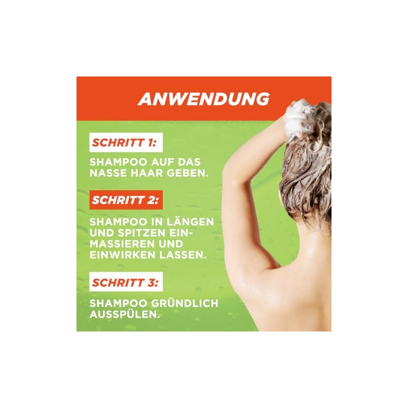 Garnier Fructis Vitamine & Kraft Kräftigendes Shampoo für dünnes und