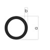 Aluminium Round Tube Rolled Aluminium Profile 25 x 2 mm