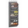 Over-the-Door Shoe Organizer with Deep Pockets – 6-Layer Hanging Shoe