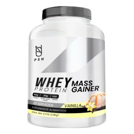 Suplemento Polvo Psn Whey Protein Mass Gainer 8kg Vainilla